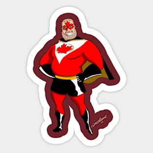 Captain Canada Sticker